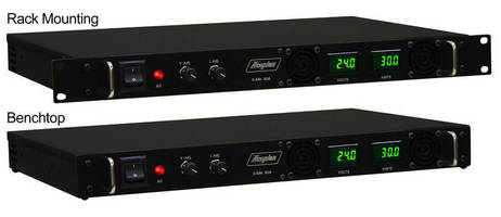 Switching 1U Rack, Benchtop Power Supplies are rated to 720 W.