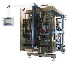 Bagging Machine employs 2 augers and can produce 250 bags/min.