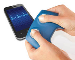 Handheld ECG Monitor targets home health market.