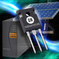 ON Semiconductor Expands Its High Performance Trench Field Stop IGBT Portfolio for Motor Control, Solar and Uninterruptable Power Supply Applications