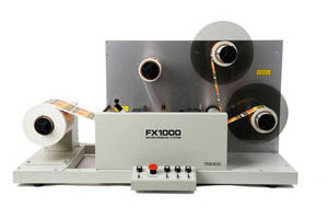 Label Matrix Removal System streamlines label roll preparation.