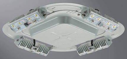 LED Luminaire has adjustable optics and 3 Â½ in. profile.