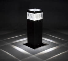 Solar Bollard LED Luminaire withstands all weather conditions.