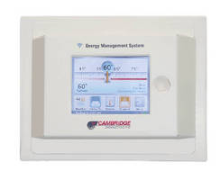 Energy Management System controls direct gas-fired heaters.