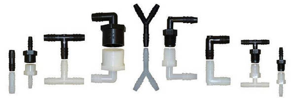 Multi-Barbed Plastic Connectors Are Now Available from Industrial Specialties Manufacturing