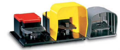 Industrial Foot Switches allow hands-free equipment control.