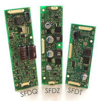 High-Efficiency LED Drivers serve 19-27 in. industrial LCDs.