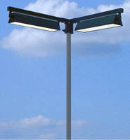 Outdoor Luminaires use lightheads that consume 40-55 W/lamp.