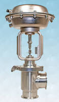 Angle Control Valves meet needs of hygienic applications.