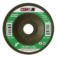 Grinding Wheels will not discolor or warp stainless steel.