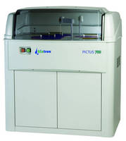 Automated Clinical Chemistry Analyzer handles 720 tests/hr.