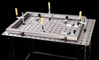 Modular Welding Table provides safe, efficient work surface.