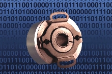 Absolute Encoder operates at speeds to 6,000 rpm.