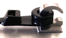 Cable-Tie Hook provides secure and removable mounting.