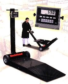 Portable Floor Scale is operated by one person.