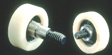 Composite Rollers replace steel cam followers.