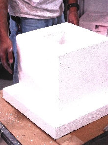 Castable Alumina can be made into furnace parts.