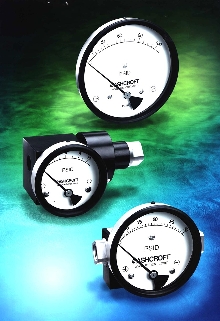 Differential Pressure Gauge handles up to 150 psid.