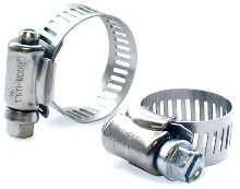 Hose Clamps are offered in various styles.