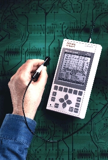 Spectrum Analyzer is portable and programmable.