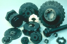 Torsional Couplings stop vibration, absorb loads.