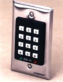 Self Contained Keypad releases electric locks.