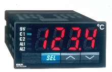 1/32 DIN Controller connects to RS485 Modbus(TM).