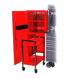 Cabinet Lockers house roll carts.