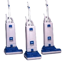 Upright Vacuums provide high filtration.