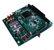 Embedded Board accommodates global positioning system.