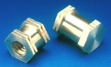 Brass Inserts have hexagonal heads.