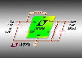 DC/DC Converter offers output disconnect and soft-start.