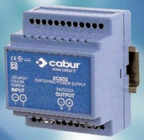 Power Supplies have rated input voltage of 120-230 Vac.