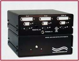 KVM Switch can be controlled manually or remotely.