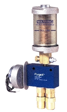 Grease Pump dispenses precise amount.