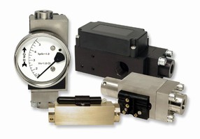 Flow Switches are machined from solid metal.