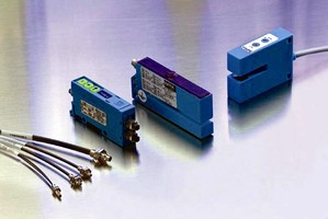 Fiber Optic Sensors feature programmable, NPN/PNP outputs.