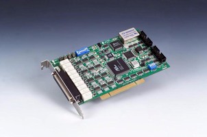 PCI Card offers synchronized analog output function.