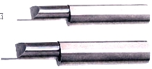 Groove Tools are solid carbide.