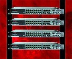 Ethernet Switches target high density applications.