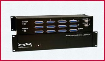 A/B Switch has redundancy features for reliable operation.