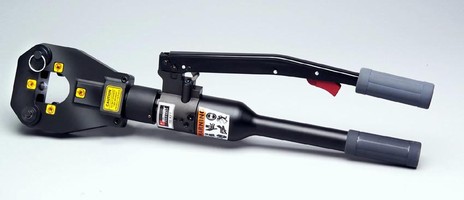 Hydraulic Crimpers deliver 6 tons of crimping force.