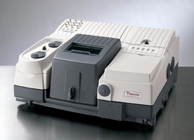 Spectrometer is suited for biochemistry and nanotechnology.