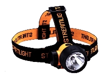 LED Headlamp provides 3-way lighting.