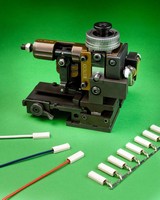 Wire Terminal Applicator offers single stroke operation.