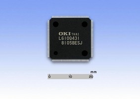 Microcontroller incorporates 1.1 V flash memory.