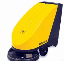 Floor Burnisher comes with air filtering system.
