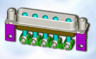 D-Sub Connectors suit telecom and power supply applications.