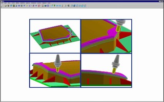 Software is designed for multi-axis machining.