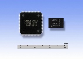 LSI has built-in FIFO frame memory for monitoring cameras.